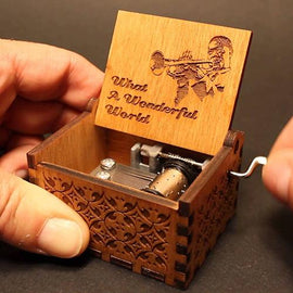What A Wonderful World Louis Armstrong Music Box