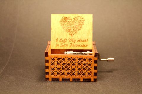 I Left My Heart In San Francisco Music Box