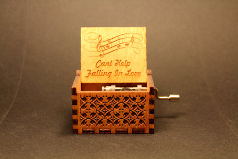 Cant Help Falling In Love Music Box