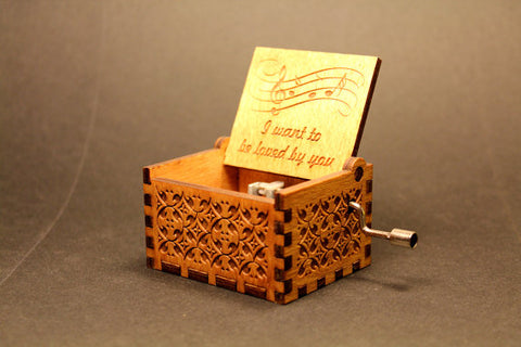 I Want To Be Loved By You Music Box