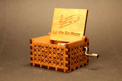 La Vie En Rose Music Box